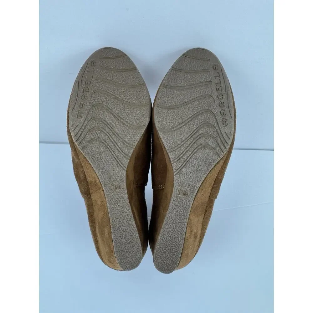 Marbella Wedge Heel Booties - Boot Chocolate SIZE 7.5
